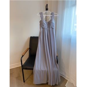 Birdy Grey convertible bridesmaid dress (Silver)